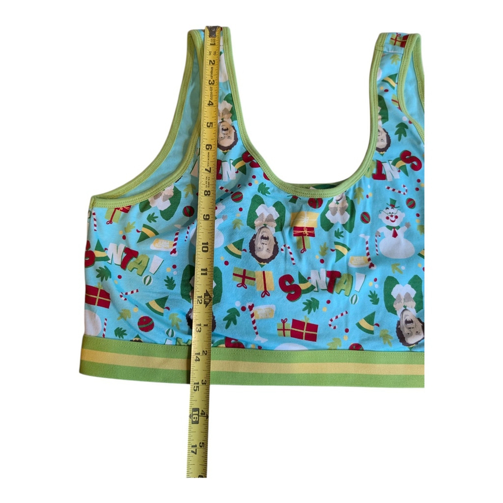 NEW Torrid Elf Santa Scoop Neck Bralette Size 3X Holiday Fun - Picture 5 of 9